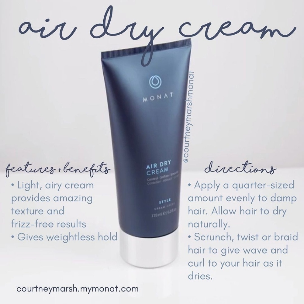 Monat Air Dry Cream